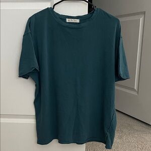 Free People Teal Tee